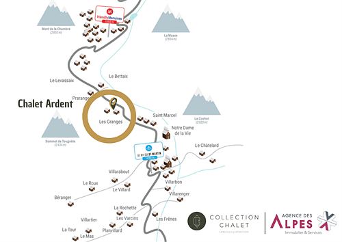 Les Granges - Saint-Martin-de-Belleville - 7 rooms - CHALET ARDENT - photo de la résidence N°02