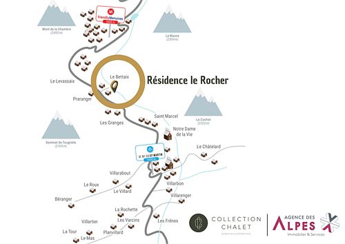 Le Bettaix - Saint-Martin-de-Belleville - 5 rooms - LE ROCHER - photo de la résidence N°01