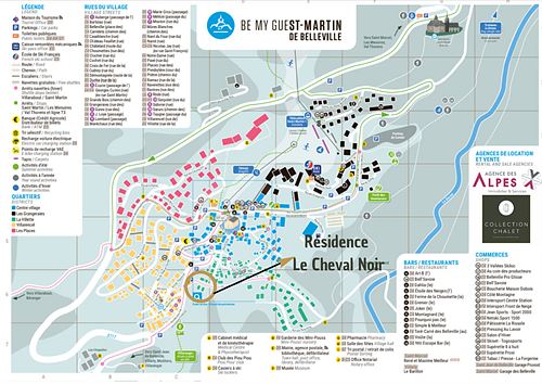 Centre - Saint-Martin-de-Belleville - 6 pièces - RESIDENCE LE CHEVAL NOIR - C - - photo de la résidence N°02