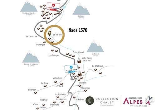 Le Bettaix - Saint-Martin-de-Belleville - 6 rooms - NAOS 1570 - photo de la résidence N°02