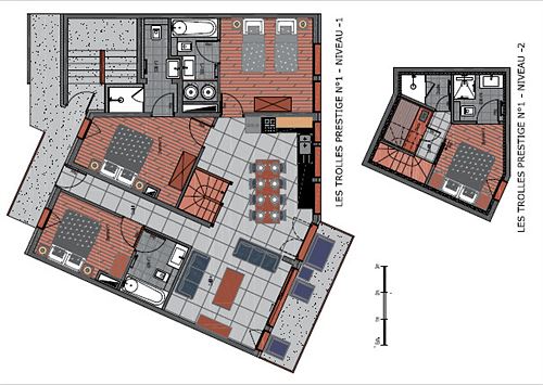 Centre - Saint-Martin-de-Belleville - 5 pièces - TROLLES - photo du bien N°07