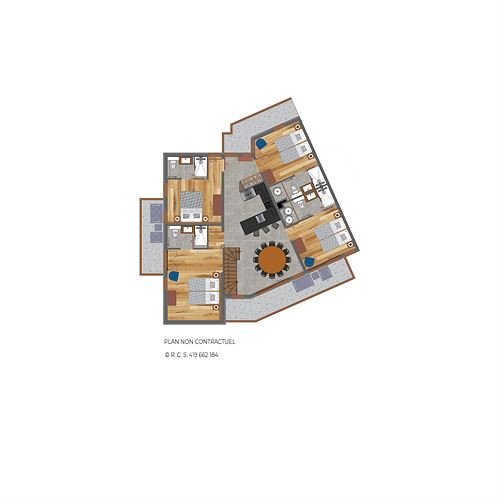 Centre - Saint-Martin-de-Belleville - 7 rooms - TROLLES - photo du bien N°15