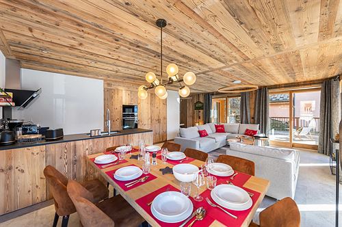 Centre - Saint-Martin-de-Belleville - 5 pièces - CHALET DU COL DE LA LUNE - photo du bien N°02