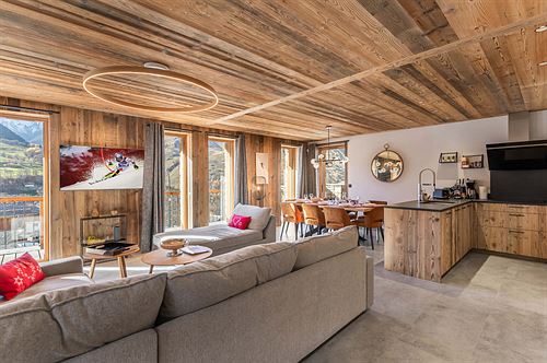 Centre - Saint-Martin-de-Belleville - 5 pièces - CHALET DU COL DE LA LUNE - photo du bien N°03