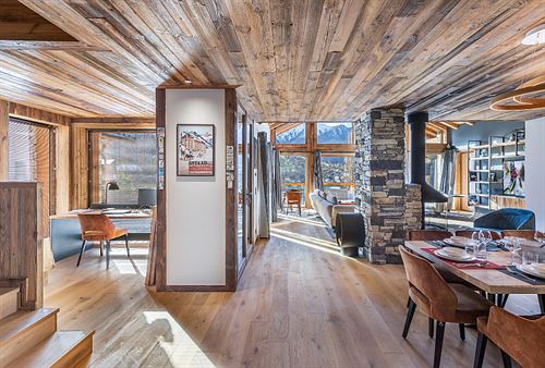 Centre - Saint-Martin-de-Belleville - 9 pièces - CHALET DU COL DE LA LUNE - photo du bien N°03