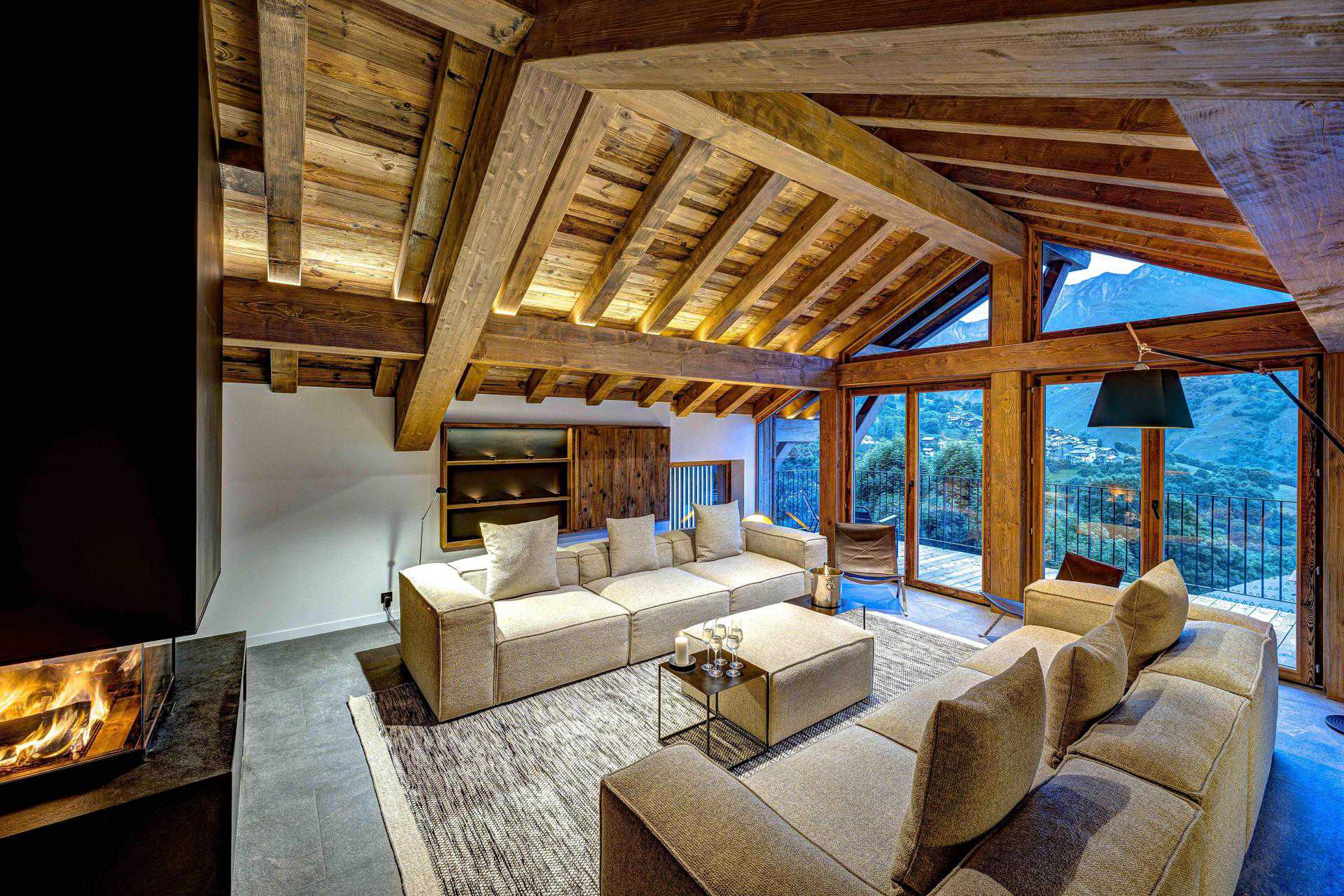 Centre - Saint-Martin-de-Belleville - 7 pièces - CHALET ZANSKAR